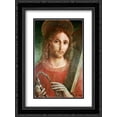 thumbnail image 1 of Jesus With Cross and Crown of Thorns 2x Matted 18x24 Black Ornate Framed Art Print by Pacchiarotto, Giacomo, 1 of 2