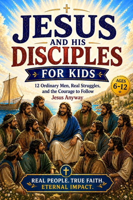 Jesus and His Disciples for Kids: 12 Ordinary Men, Real Struggles, and the Courage to Follow Jesus Anyway (Ages 6-12), (Paperback)
