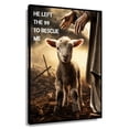 thumbnail image 1 of Jesus and Lamb Wall Art Jesus Running After Lost Lamb Canvas Wall Art Jesus Picture Wall Art Canvas Print Christian Home Decor, 1 of 4