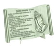thumbnail image 1 of Jesus enseña a Orar Lords Prayer San Mateo 6 Plaque Metal Pewter Spanish Espanol, 1 of 2
