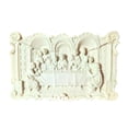 thumbnail image 1 of Jesus having dinner Figurine, Religious Sculpture, Religious resin Decorative Holy Mother Mary Statue for Desk, Living Room, Bedroom Car, 1 of 8