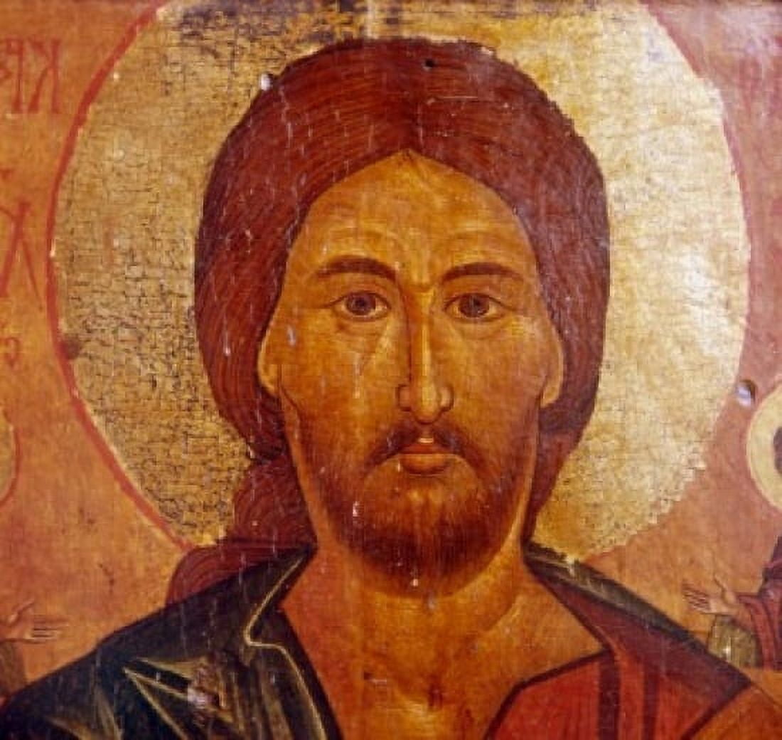 Jesus icon 17th century Romania Museum of the Varatec Monastery Canvas Art - (24 x 36)