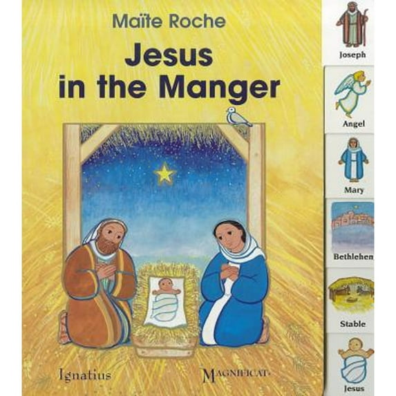 Pre-Owned Jesus in the Manger (My First Words (Ignatius Press)) Paperback