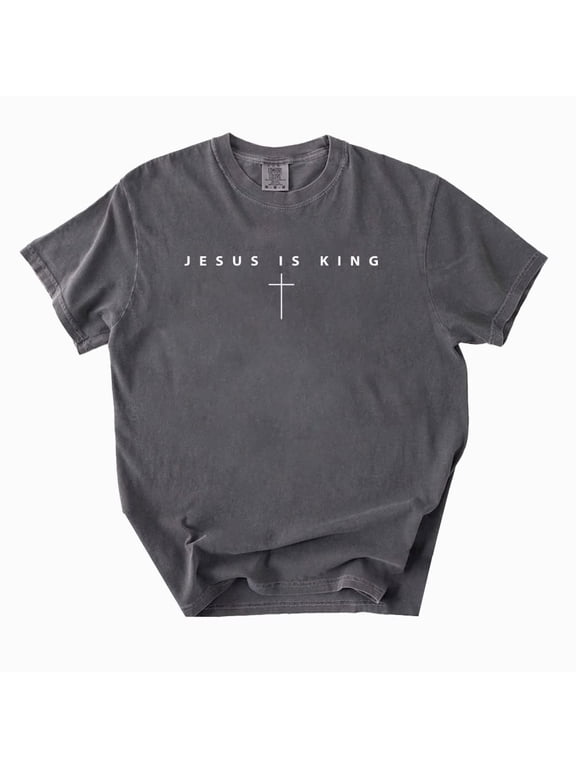 Jesus is King Shirt, Christian Shirt, Religious T-shirt, Bible Verse T-Shirt
