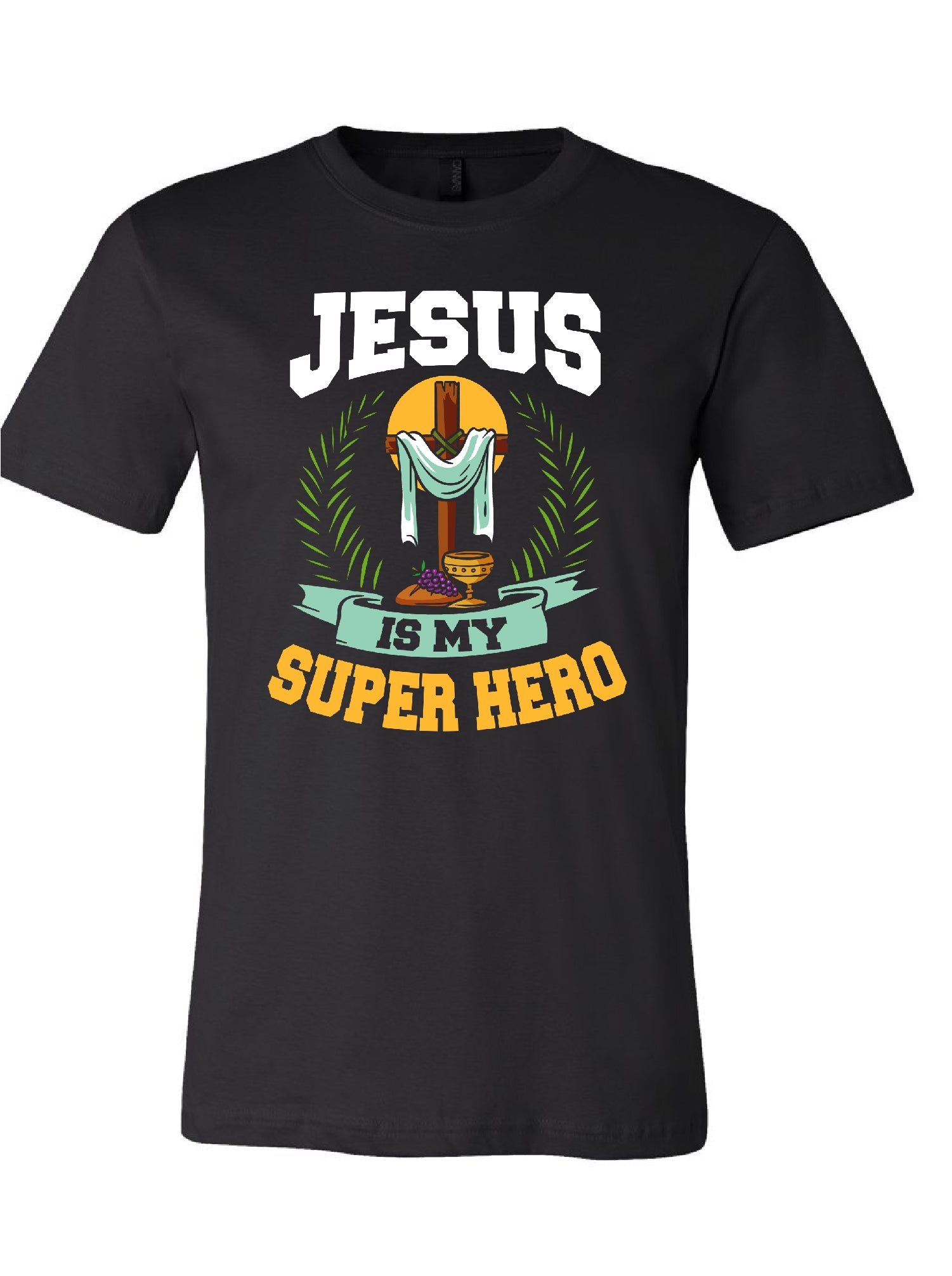 T-shirt Fille 'Jesus My Hero' - Neuf Avec étiquettes, Coupe Classique
