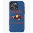 thumbnail image 1 of Jesus is My Superhero Religious Phone Case for iPhone 16 15 14 13 12 11 Pro Max, 1 of 2