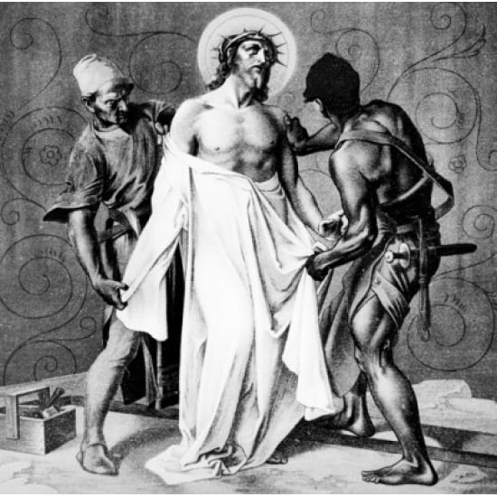 Jesus is Stripped of His Garments (10th station of the Cross) by Martin Ritter