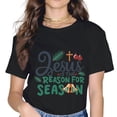 thumbnail image 1 of Jesus is The Reason for The Season Christian Faith Christmas T-Shirt, 1 of 3
