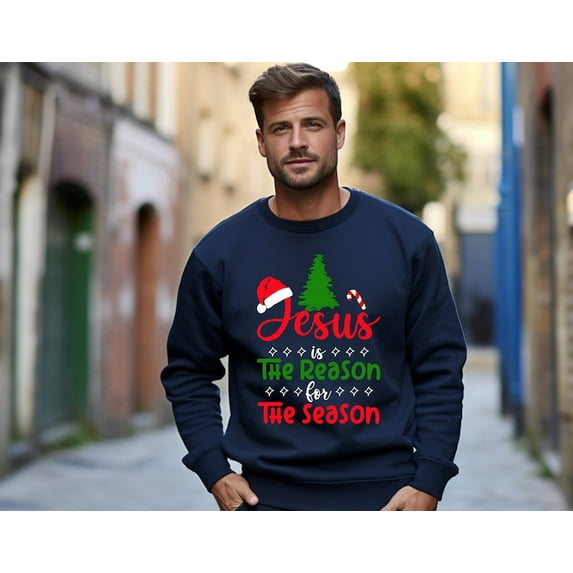 Jesus is The Reason for The Season Shirt Christmas Christian Gift Christmas Jesus Quotes Religious Christian Christmas Faith Church Shirt