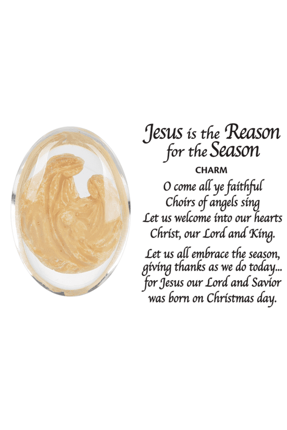 Jesus is The Reason for the Season - Pocket Charm