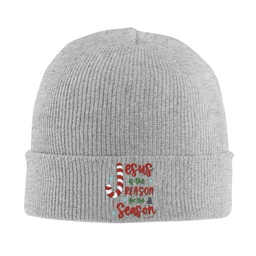 Jesus is The Reasons for The Season Winter Beanie Hats for Men Women, Beanie Soft Warm Knit Hat Ski Cuffed Cap