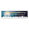 thumbnail image 1 of Jesus is the Reason Bumper Strip Magnet, 1 of 2
