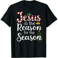 thumbnail image 1 of Jesus is the Reason for the Season Christmas Christian Tee Funny Creative Graphic T-Shirt, 1 of 3