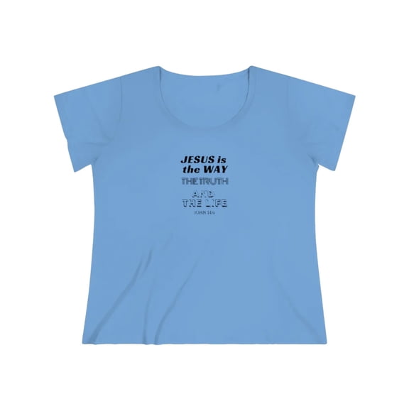Jesus is the Way Women's Curvy Tee