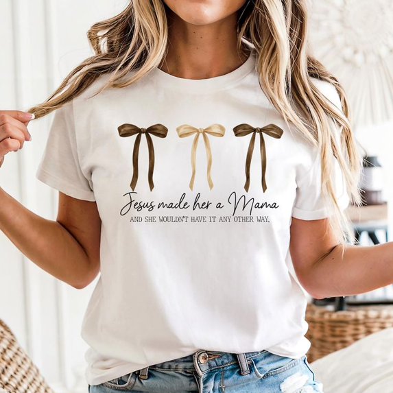 Jesus made her a Mama Unisex T-Shirt