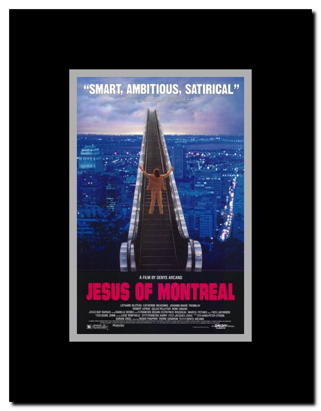 Jesus of Montreal Framed Movie Poster