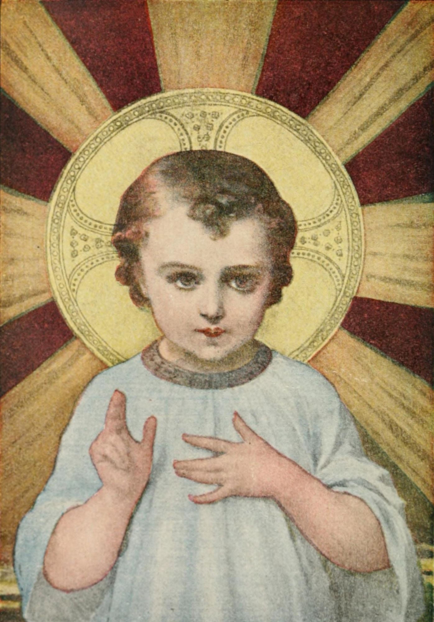 Jesus of Nazareth 1917 Christ-child Canvas Art - Unknown (18 x 24)