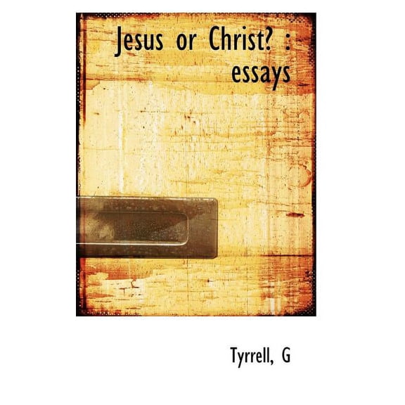 Jesus or Christ?: Essays (Paperback)