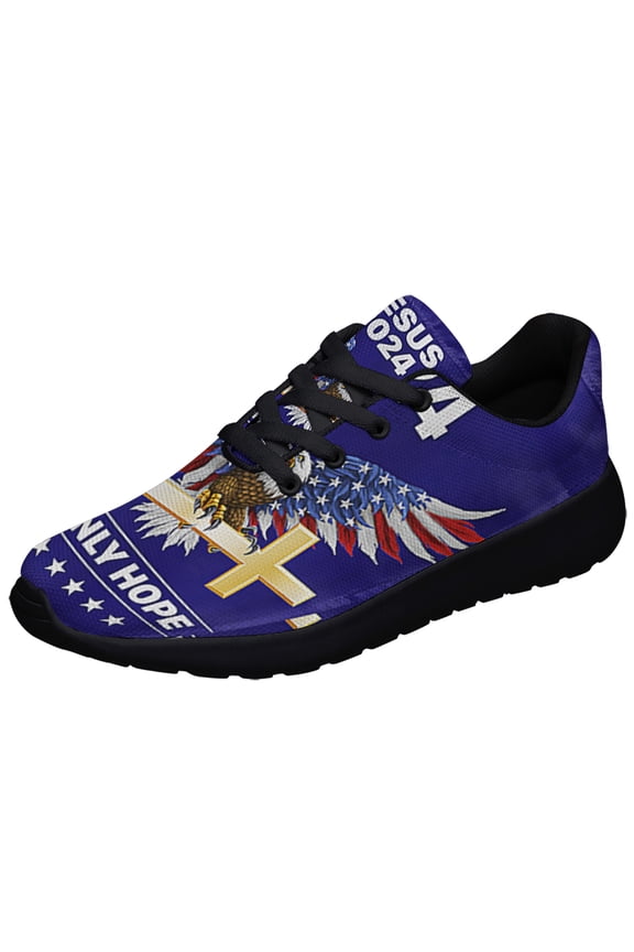 Jesus2024 Our Only Hope Shoes Sneakers Black Size 7.5