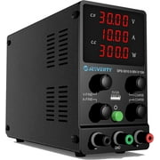 Jesverty DC Power Supply Variable, 0-30V 0-10A Adjustable Bench Power Supply