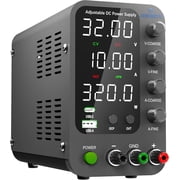 Jesverty DC Power Supply Variable, 0-32V 0-10A Switching Bench Power Supply with 20W USB & Type-C Quick-Charge, Encoder Corase & Fine Adjustment Knob, Output Switch, 4-Digit LED Display - SPS-3010V