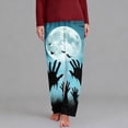 thumbnail image 1 of Jesvior Women'S Casual Halloween Print Sleep Pants Soft Lounge Pajama Trousers with Drawstring Elastic Waist for Home Nightwear, 1 of 5