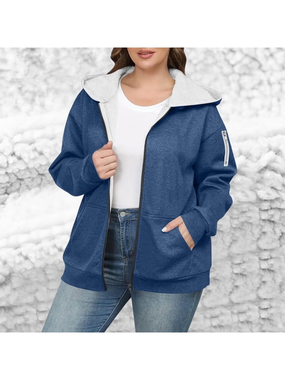 Women's Mid-Length Zip-Up Jacket Long Sleeve Solid Color Casual Outerwear for Fall Coffee Runs and Weekend City Strolls,Lightweight Layering Coat for Commuting and Outdoor Errands