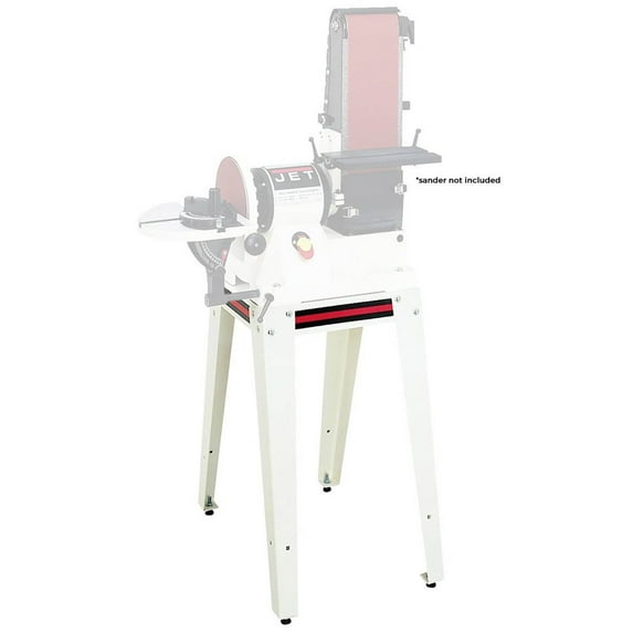 Jet 708596 OS-96 Heavy Duty Open Steel Stand Work Wood Station for Disc Sander
