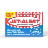 Alert Tablets JET ALERT, Caffeine Tablets, 120ct, Regular Strength 100mg - Walmart.com