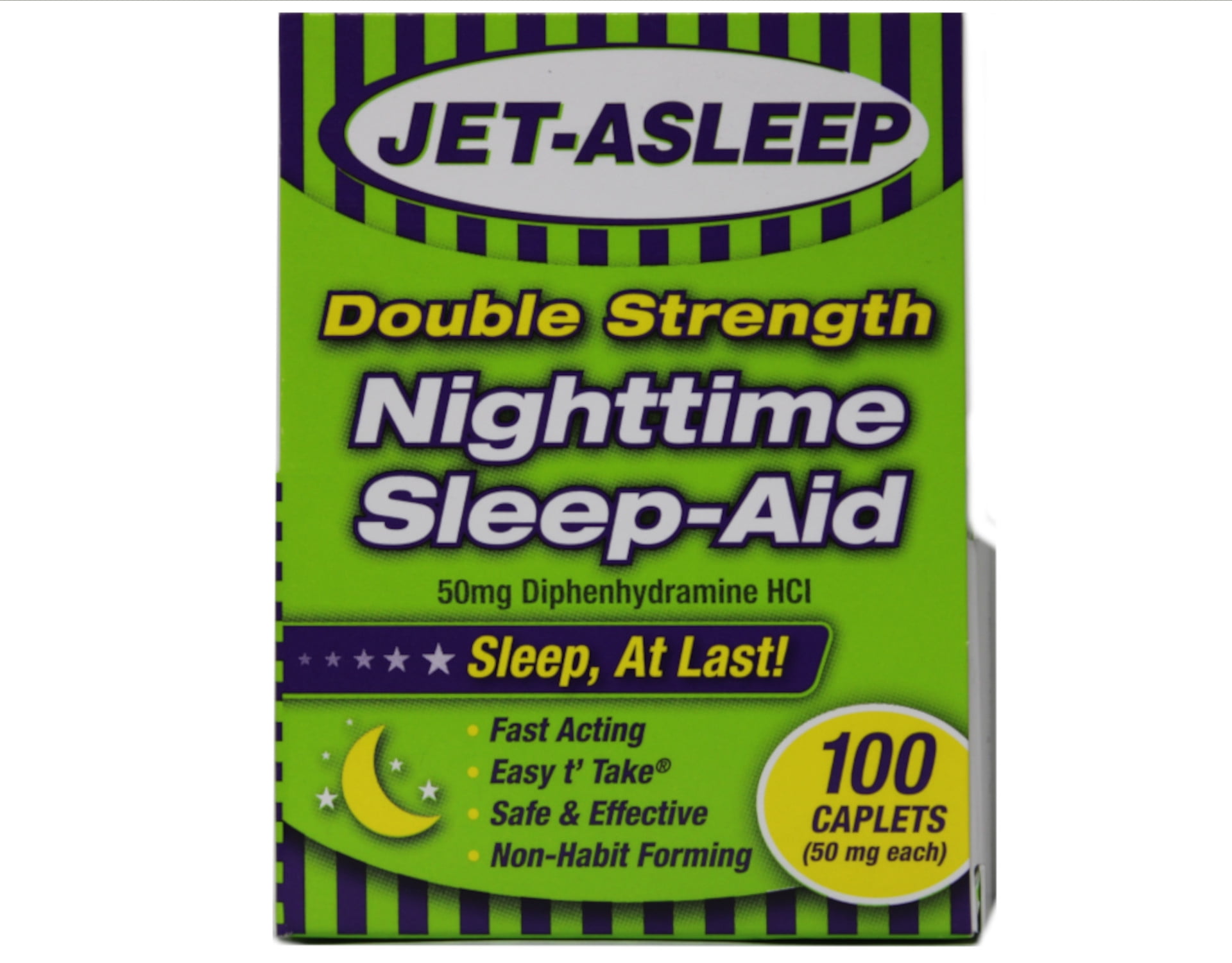 JetAsleep Double Strength Nighttime SleepAid 100Count