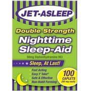 Jet-Asleep Double Strength Nighttime Sleep-Aid 100Count