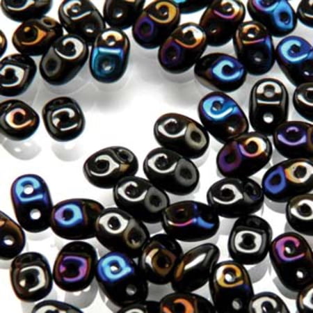 Jet Azuro Superduo Beads DU0523980-22201-TB