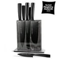 thumbnail image 1 of Jet Black, 7-Piece Knife Block Set, 1 of 6