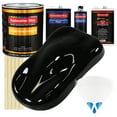 thumbnail image 1 of Boulevard Black Gallon URETHANE BASECOAT CLEARCOAT Car Auto Paint FAST Kit, 1 of 6
