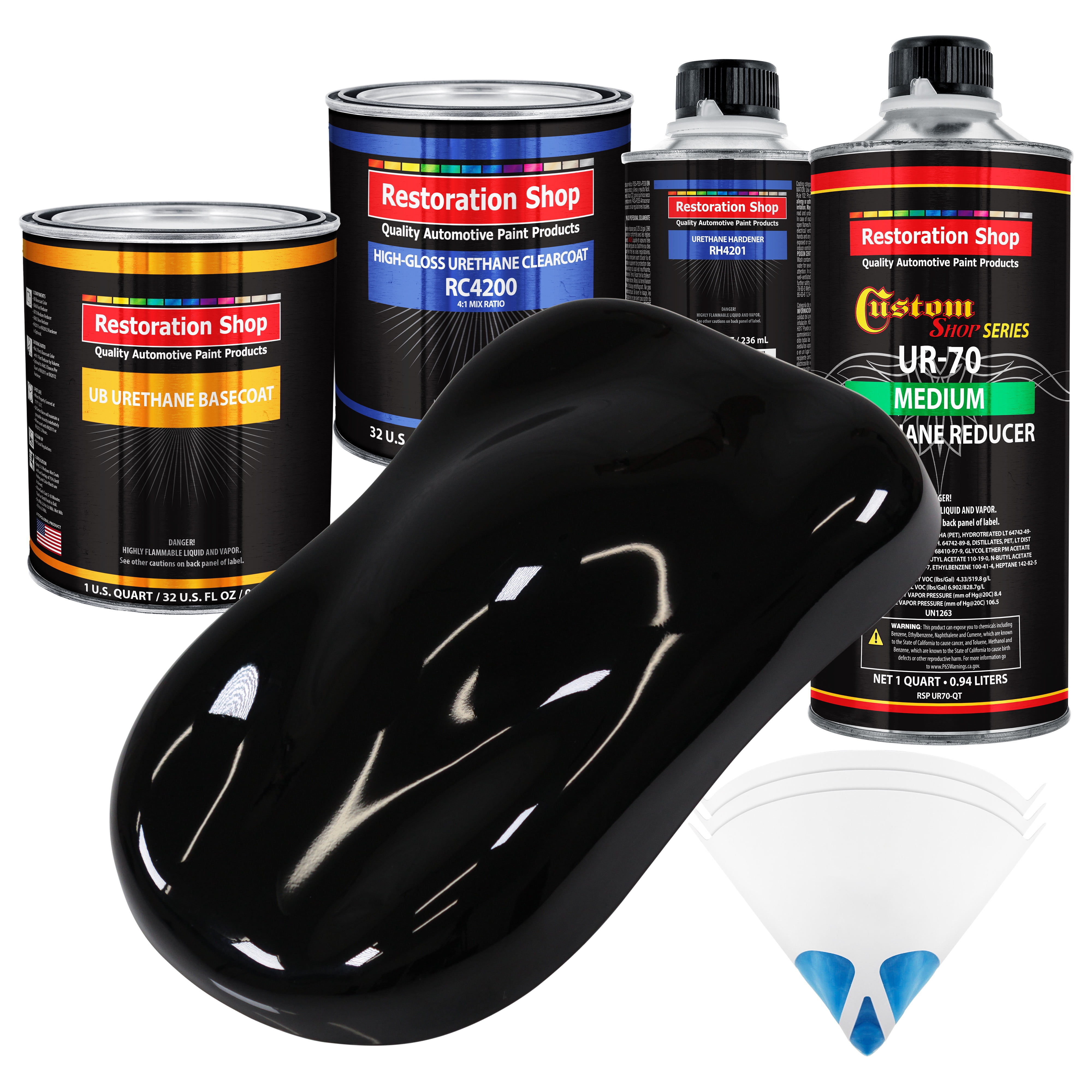 Car paint cheap black gloss