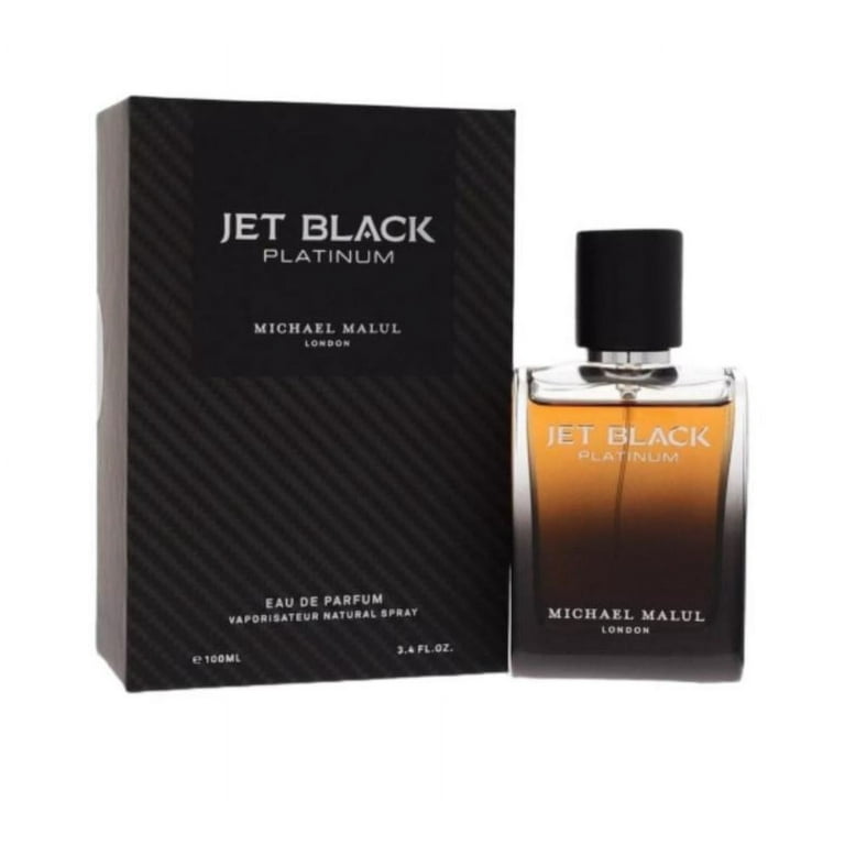 Jet Black Platinum Eau De Parfum Spray By Michael Malul Jet Black Platinum Eau De Parfum Spray By Michael Malul