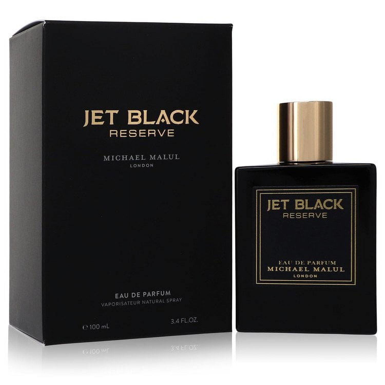 Jet Black Reserve Eau De Parfum Spray By Michael Malul - 3.4 oz Jet Black Reserve Eau De Parfum Spray By Michael Malul - 3.4 oz