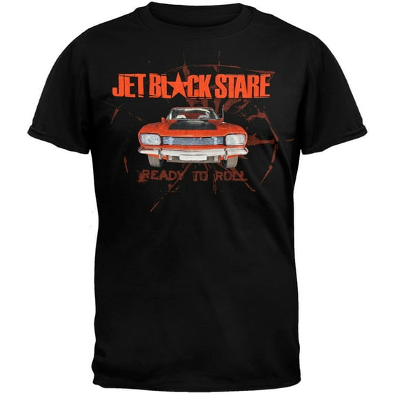 Jet Black Stare Men's Car Short Sleeve T Shirt