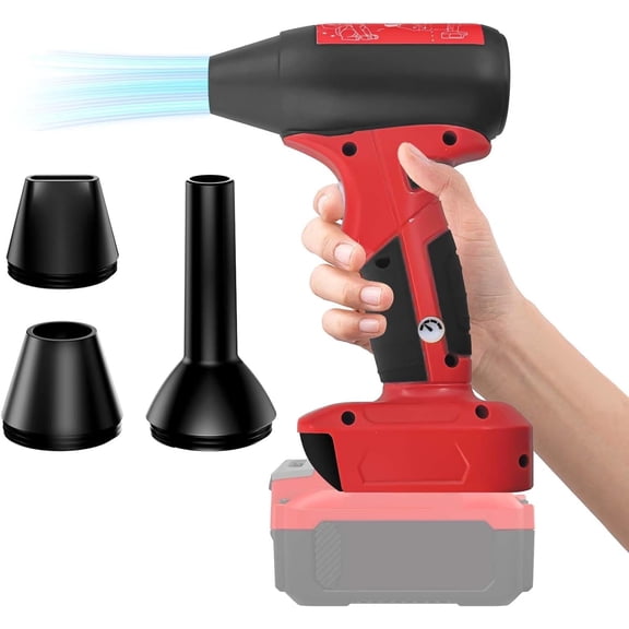 Jet Blower for Craftsman 20V V20 Lithium Battery,Jet Mi Ni Fan 130000 RPM Wind Speed 4-Speed,Super Jet Fan Blower for Drying, Cleaning (Battery not Included)
