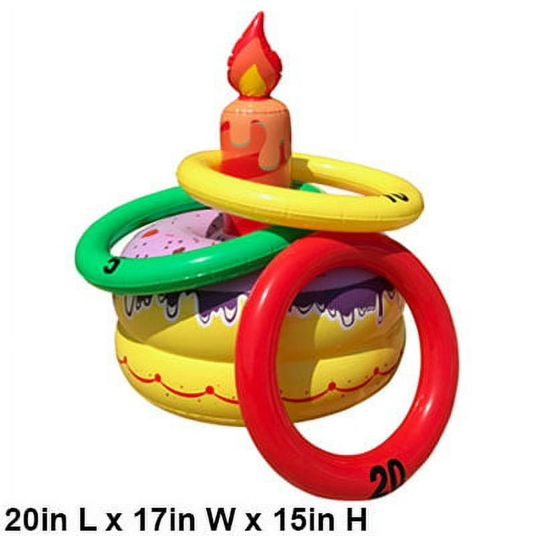 PACEARTH Ring Toss Game Set with 20 Rings