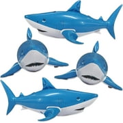 Jet Creations Inflatable Animals 4pcs Shark 24 inch Long- Best for Party Pool