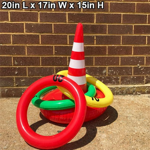 Jet Creations Traffic Ring Toss / Hoopla Game Set 20 inch