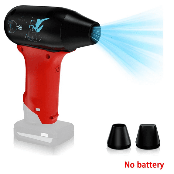 Jet Dry Mini Blower Compatible with Mil+wau-kee 12V Lithium Battery,Jet Fan 130000 RPM Wind Speed 4-Speed Control, Compressed Air Duster, Cordless Handheld Air Blower for Computer Keyboard,Outdoors
