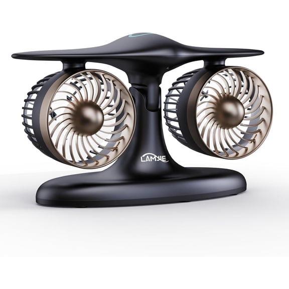 Jet Engine Desk Fan -18-Hour Runtime Battery Operated Fan Turbo fan, USB-C Rechargeable Table Fan, High-End Aviation Turbine Office Decor, Luxury Gift Box for Men, Dad, Pilots, Tech Lovers