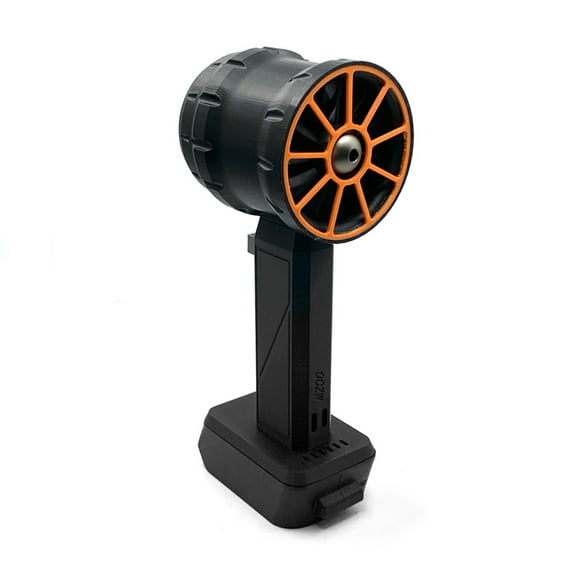 Jet Fan,Motor Fan With / 18v/21v Blower Tool Blower Tool Compatible 18v/21v Batteries Ducted Turbofan Handheld Ducted Fan Car Compatible With Batteries Optional Car Blower