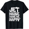 thumbnail image 1 of Jet Fighter Pilot Aircraft Air Force Aviation Airplane Plane T-ShirtMen's and women's gift, black and white T-shirt, size: Extra large S-4XL, 1 of 4