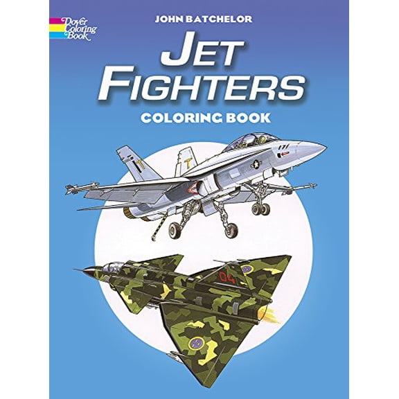 Pre-Owned Jet Fighters Coloring Book (Dover History Coloring Book) Paperback