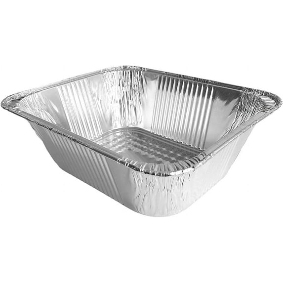 Jet Foil 9x13 Half Size Aluminum Disposable Pans - Serve Various Delicacies for Events - Pack of 40