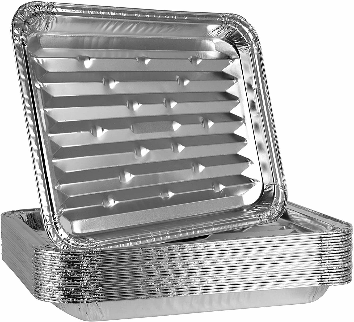 Jet Foil Disposable Aluminum Roasting Pans, Set of 25