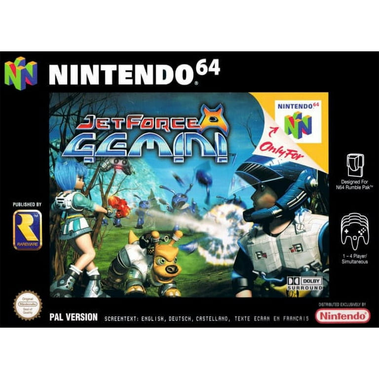 Jet Force Gemini N64 Game,US Version Jet Force Gemini N64 Game,US Version